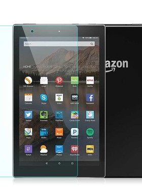 亚马逊Kindle fire HD10平板钢化膜七9代屏幕保护贴膜10.1寸玻璃