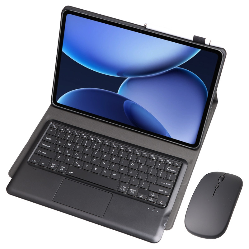 适用2025OPPO Pad 4Pro保护套带蓝牙键盘触摸板鼠标平板13.2英寸OnePlus一加平板Pad2pro全包边软壳支架防摔
