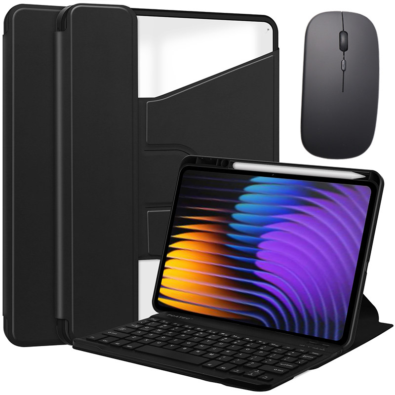 适用2025小米平板8/Pro保护套带笔槽蓝牙键盘触摸板鼠标防摔平板7电脑Xiaomi Pad8皮套11.2英寸全包软壳旋转