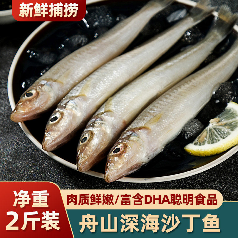 深海船沙丁鱼个大新鲜海捕 舟山海鲜水产海鱼新鲜冷冻1000g烧烤煎