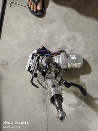 适用现代13款新胜达ix45电子方向助力转向柱总成原装拆车件不包邮