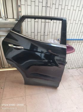 适用现代13款胜达ix45右后门黑色总成原板原漆原厂拆车不包邮中款