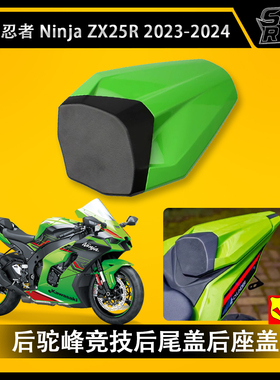 川崎 Ninja ZX25R 2023-2024 摩托车配件 乘客柱座套 后驼峰改装