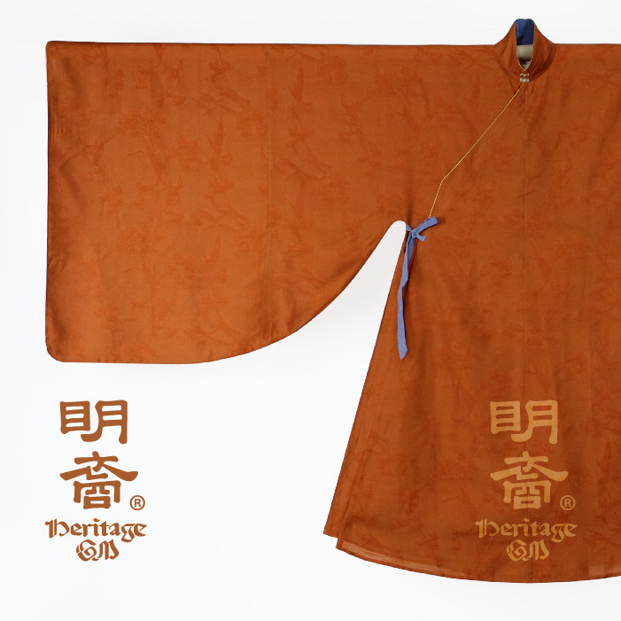 【定制】春秋款立领大襟大袖长衫 明制 汉服女装