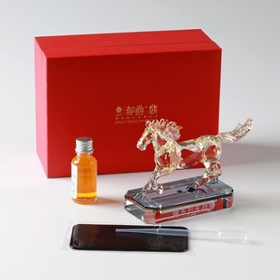 饰车载香水2024新款 优选生肖马汽g车摆件中控台装 车内饰品摆.