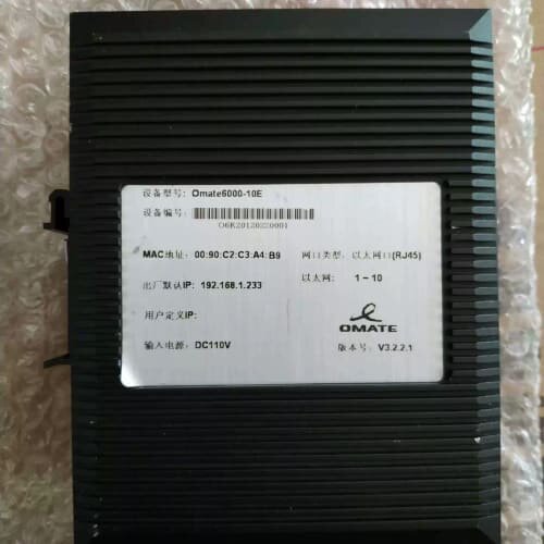 议价乙太网(Rj45) omate6000-10E 实物图实价维修
