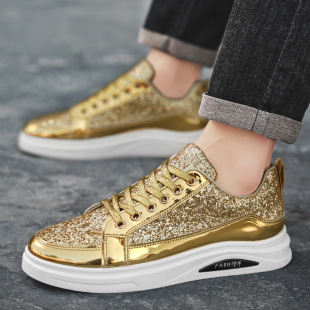 休闲鞋 子 韩版 百搭青年男鞋 潮流鞋 个性 时尚 男士 板鞋 新款 2026年春季