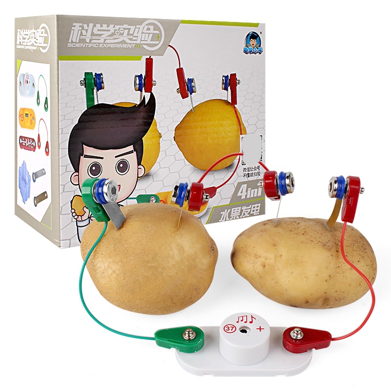 电学小子益智拼装电子积木小学生电路科学物理实验儿童玩具套装男