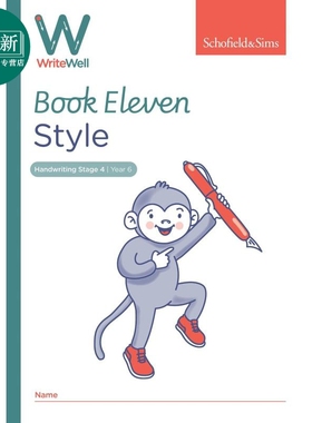 英国S&S教辅 WriteWell 11: Style 书写训练 11：风格 10-11岁 英文原版 英语单词书写练习  又日新