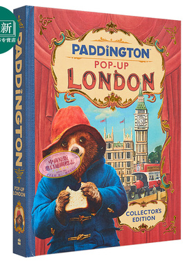 Paddington Pop-Up London Movie tie-in 立体书：小熊帕丁顿伦敦之旅 英文原版 进口图书 儿童绘本 故事立体书 又日新