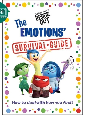 迪士尼 头脑特工队情绪生存指南 The Emotions Survival Guide Disney/Pixar Inside Out 英文原版 儿童绘本故事 又日新