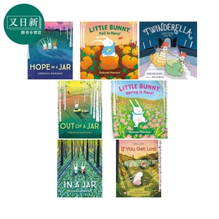 罐子外有什么Out Marcero绘本 Deborah Bunny 书 春天来了Little 英文原版 又日新 罐子里有什么In 兔子 Jar
