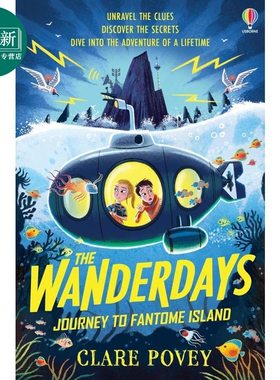 旺德戴一家 幻影岛之旅 The Wanderdays Journey To Fantome Island 英文原版 儿童文学 章节小说故事 小初文学 又日新