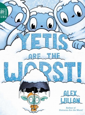 Alex Willan Yetis Are the Worst! 雪人是坏坏的 英文原版 进口图书 儿童绘本 故事图画书 又日新