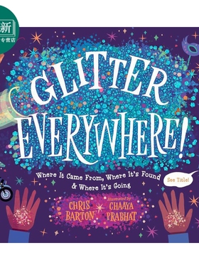到处闪闪发光 Chaaya Prabhat Glitter Everywhere 英文原版 儿童科学绘本 少儿知识图画书 精装绘本 进口图书 又日新
