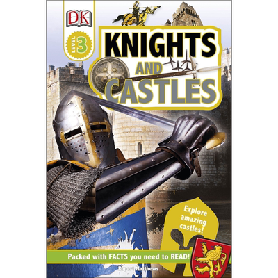 骑士与城堡 DK Readers Level 2 DK小读本2级 分级阅读 儿童科普Steam百科 历史知识 精装 英文原版 6-9岁