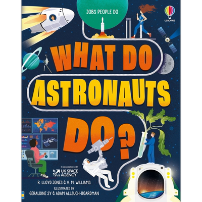 宇航员做什么英文原版绘本