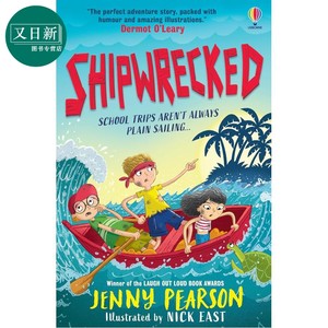 预售 海难逃生 Shipwrecked 英文原版 儿童文学小说 屡获殊荣的畅销作家珍妮.皮尔森创作的幽默儿童冒险故事书 进口书 又日新