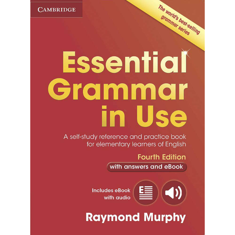 Essential Grammar in Use Fourth edition Book 剑桥英语语法初级第四版 小学语法自学工具书 含答案配电子书账号