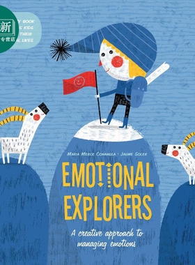 情绪探索者 Jaume Soler Emotional Explorers 英文原版 儿童情绪管理 情感绘本图画书 精装儿童读物 进口图书 又日新