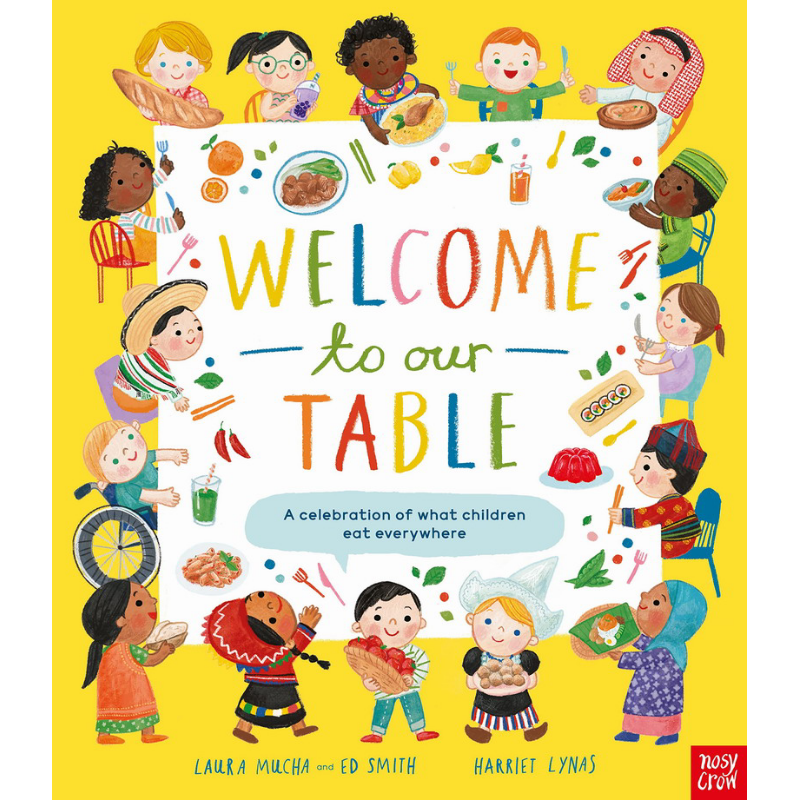 Welcome to Our Table 欢迎来到我们的餐桌 英文原版 儿童百科绘本 科学知识图画书 精装精品绘本 进口儿童读物 又日新