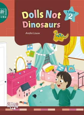 科普阅读实验室：时尚大师 The Reading Lab 2: Dolls Not Dinosaurs (with Caves WebSource) 英文原版  又日新
