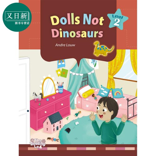 科普阅读实验室：时尚大师 The Reading Lab 2: Dolls Not Dinosaurs (with Caves WebSource) 英文原版  又日新