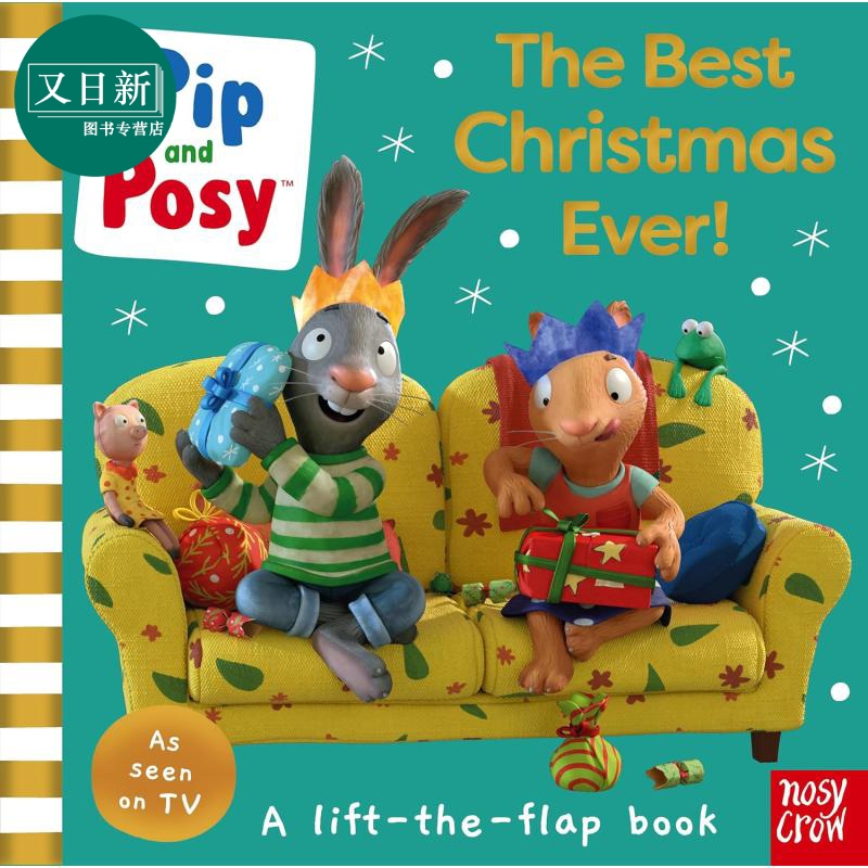 波西和皮普翻翻书：一起过圣诞