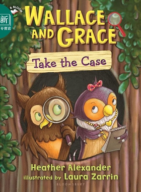 华莱士和格蕾丝 接手案件 Wallace and Grace Take the case 英文原版 儿童章节故事侦探推理 全彩插图 进口书 又日新
