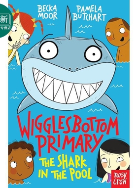 预售 威格尔斯伯勒小学2 泳池里的鲨鱼 Wigglesbottom Primary The Shark in the Pool 英文原版 儿童短篇故事小初文学 又日新
