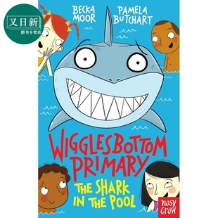泳池里 The 威格尔斯伯勒小学2 the 儿童短篇故事小初文学 Wigglesbottom 英文原版 鲨鱼 又日新 Primary Pool Shark
