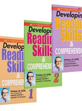 DEVELOPING READING SKILLS&COMPREHENSION1 培养阅读理解能力 资深专家汇编 英语阅读提分必备 新加坡原版