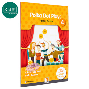 英文原版 又日新 小学课堂活动书 英语教材教学教辅参考书 进口图书 Plays Dot Polka 黑布林少儿英语戏剧书
