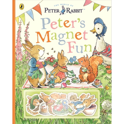 彼得兔的磁铁书纸板书英文原版