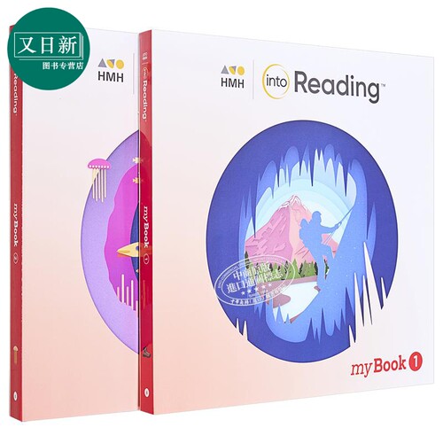 美国小学语言艺术阅读学生书6年级2册套装 HMH Into Reading Student myBook Softcover Set Grade 6 英文原版 又日新