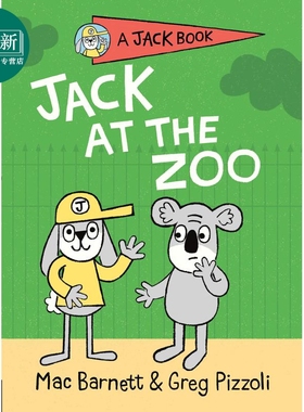 JACK 05 JACK AT THE ZOO 杰克之书5 英文原版 儿童绘本 幽默笑话 Mac Barnett 7-12岁 又日新