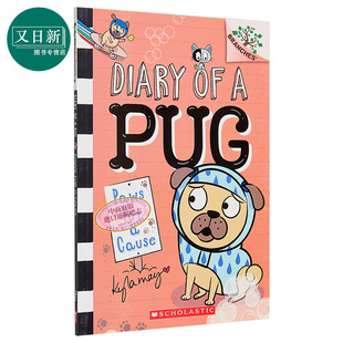 Diary of a Pug 3 哈马狗3 Paws for a Cause 学乐大树系列儿童初级章节桥梁书 550L 英文原版图像小说 5-12岁 又日新