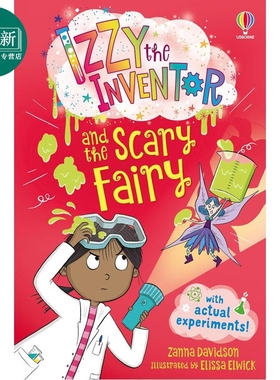 伊兹系列 伊兹与可怕的仙女 Izzy the Inventor and the Scary Fairy 英文原版 儿童文学小说 故事书 进口童书 又日新