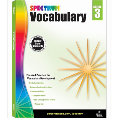 光谱练习册单词系列3年级