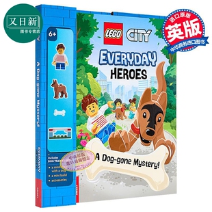 英文原版 Lego Heroes Everyday 乐高人偶书 Dog toy 儿童图画故事 inc City Mystery gone 又日新 进口书 乐高城市