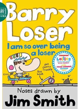 倒霉蛋巴里 我不再是失败者The Barry Loser I am so over being a Loser英文原版 儿童插画故事书 幽默故事 进口 又日新