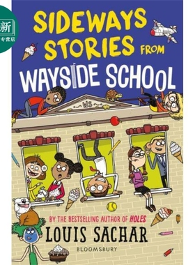 Sideways Stories from Wayside School 歪歪路小学1 英文原版 小初文学 儿童图画故事 章节桥梁书 Louis Sachar 又日新