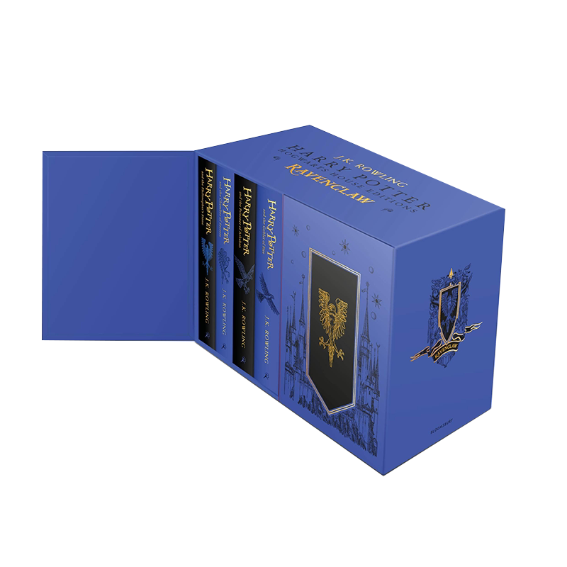 哈利波特1-7册套装 拉文克劳学院精装版 Harry Potter Ravenclaw House Editions 英文原版 J K Rowling 又日新