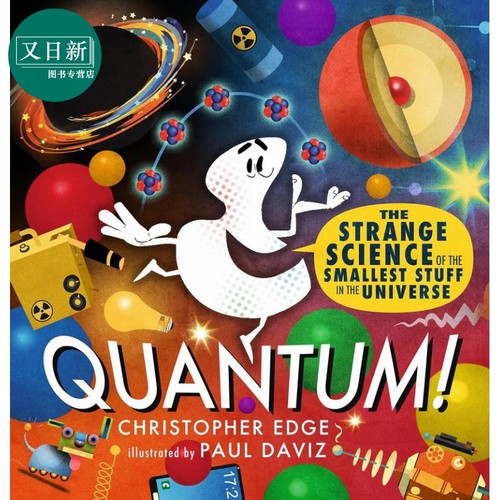 量子科学英文原版绘本科普