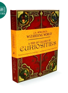 神奇动物在哪里 立体书 英文原版 Fantastic Beasts J.K.Rowling's Wizarding World JK罗琳的魔法世界 哈利波特周边 又日新