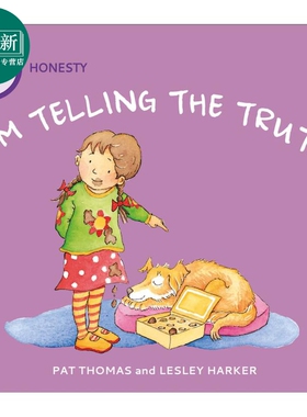 我的举止很重要 诚实 A First Look At Honesty Im Telling The Truth 英文原版 儿童礼貌及性格培养绘本图画书 又日新