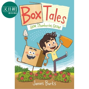 预售 漫画章节书 草莓 快快长大 Box Tales Grow Strawberries Grow 英文原版 儿童漫画故事绘本图画小说 进口童书精装 又日新