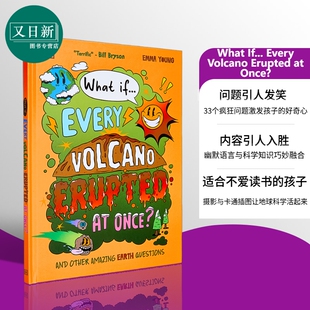 又日新 If... 儿童科普绘本读物 英文原版 Once Erupted Volcano Every What DK如果......所有火山同时喷发会怎样