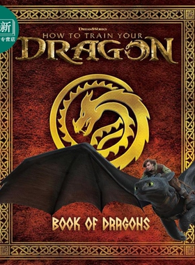 驯龙高手 龙之书 Book of Dragons 英文原版 儿童绘本 奇幻冒险神话生物读物 进口童书 受电影启发的博克岛龙指南 又日新