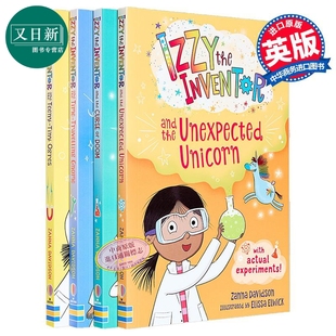 Zanna 小发明家伊兹1 Inventor 伊兹系列 Davidson 儿童小初文学 Izzy Collection英文原版 又日新 the Books Series